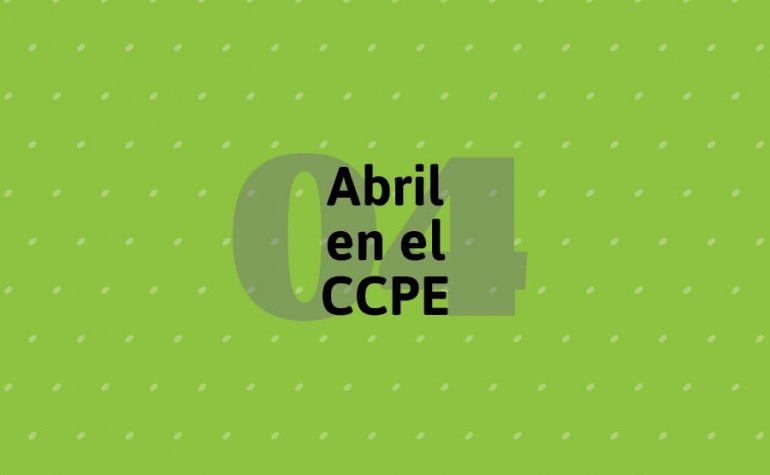 Carátula Abril en el Centro Cultural Parque de España