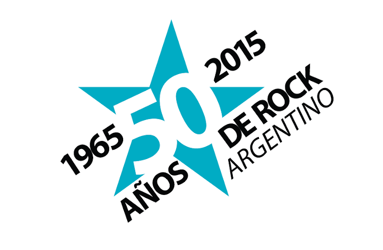 Logo 50 Años de Rock Argentino